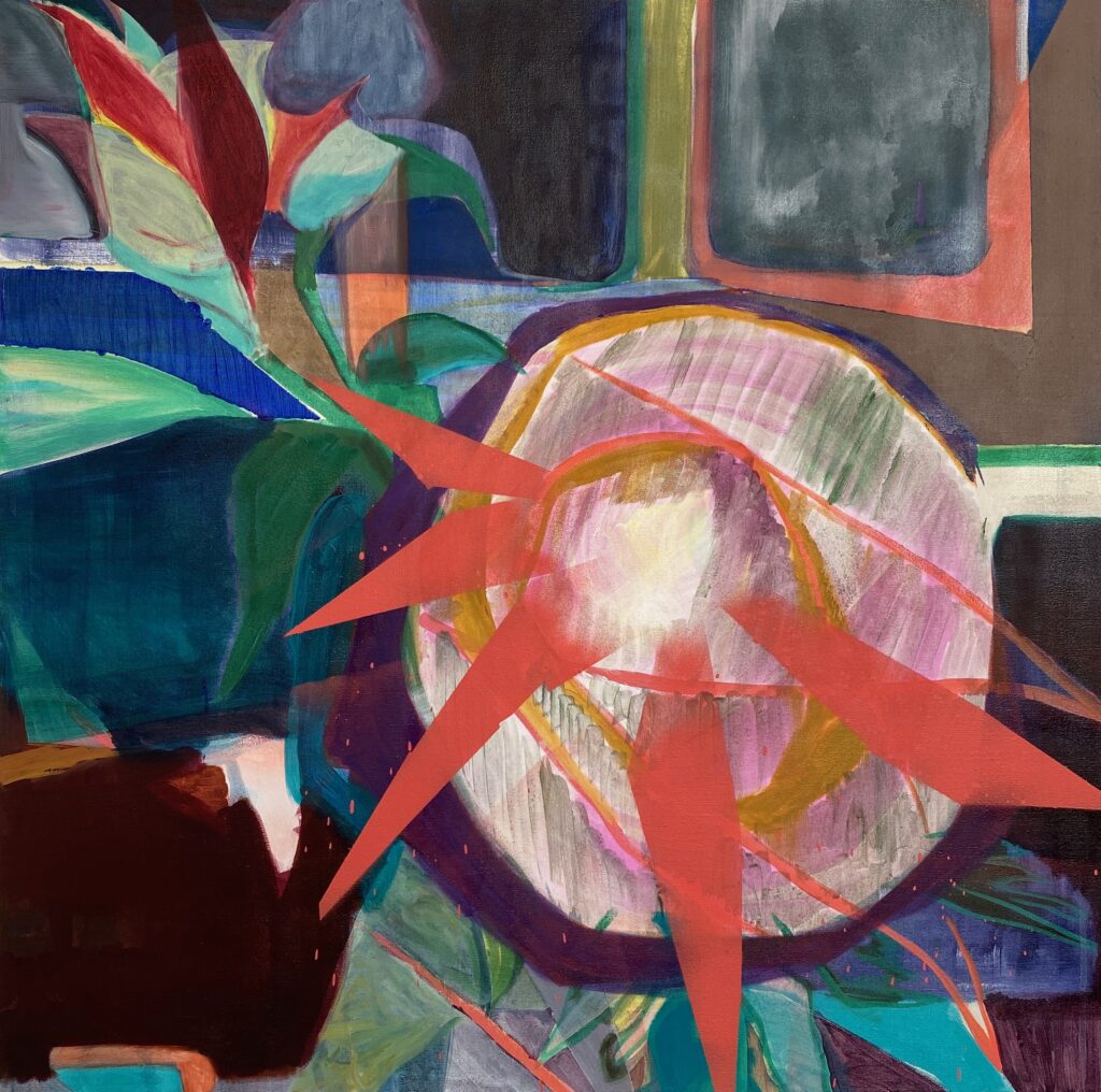 Bouquet-3_AcrylOel-auf-Mischgewebe-80x80cm-2019