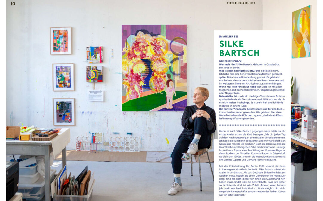 Im Atelier bei Silke Bartsch